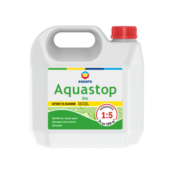 Антипліснява Eskaro Aquastop Bio, 1 л, безбарвний 31945 фото