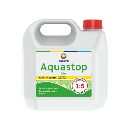 Антиплесневая Eskaro Aquastop Bio, 1 л, бесцветный 31945 фото