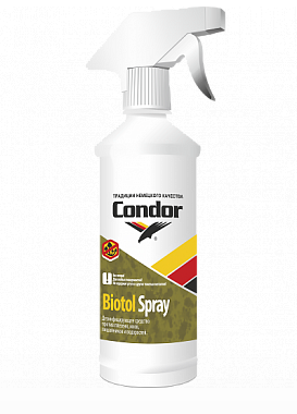 Средство против плесени, мхов , водорослей Condor Biotol Spray, 0,5 л (триггер) 3961 фото