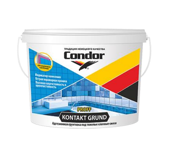 Condor Kontakt Grund - адгезионная грунтовка под тяжелые клеевые смеси